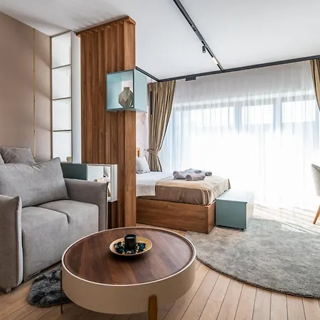 Apartment - High-end With Private Parking - By Solinis Homes Bucharest