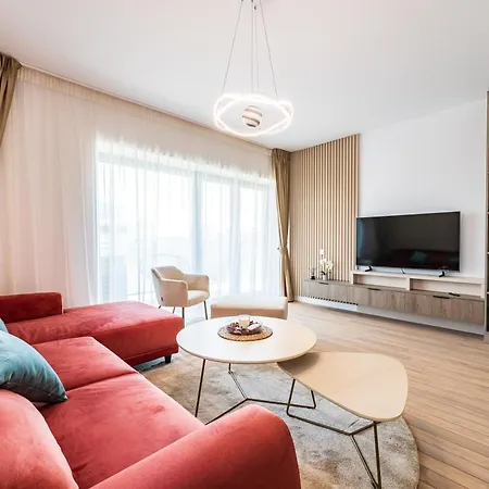 Apartment - High-end With Private Parking - By Solinis Homes Bucharest
