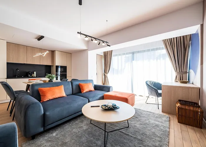 Apartment - High-end With Private Parking - By Solinis Homes Bucharest