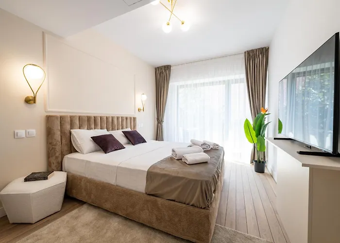 - High-end With Private Parking - By Solinis Homes Apartment Bucharest